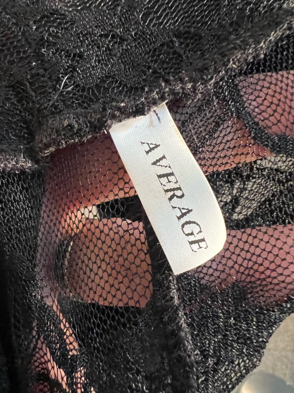 BellyBabyWear by Ana Brandt Strapless Maternity Gown Black Lace - Picture 11 of 11